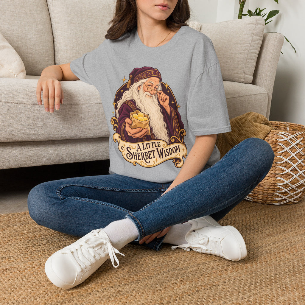 Dumbledore | Sherbet Lemon? | Harry Potter Illustration T‑Shirt