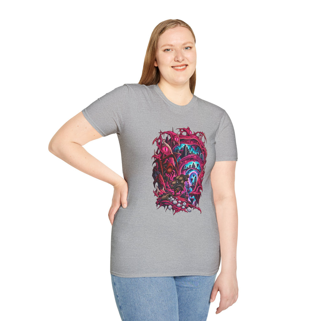 Abyssal Runecrafting | OSRS | Runescape | Psychedelic Portal Graphic T-Shirt
