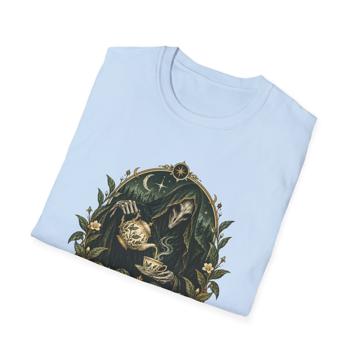 Suriel Tea Society | Freshley Brewed Gossip | ACOTAR Book Graphic T Shirt