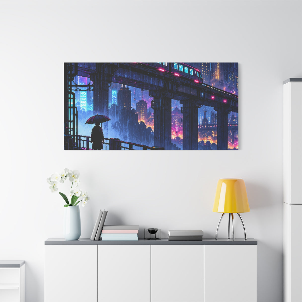 Stretched Matte Canvas Print — 1.25" Depth (Custom Design)