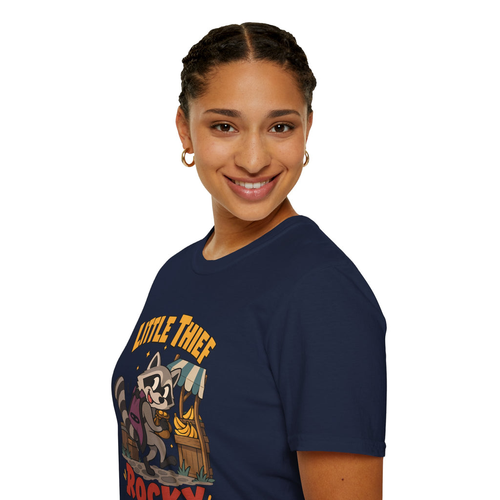Little Thief Rocky T-Shirt - Cute OSRS Rocky Tee