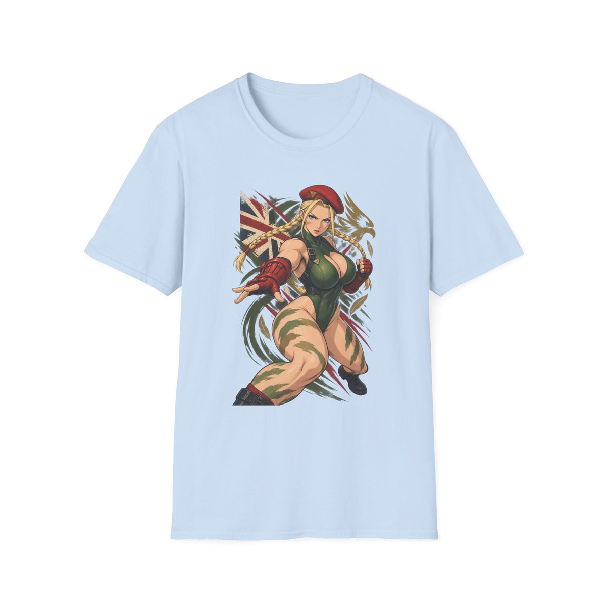 Street Fighter Cammy | Sexy Pin Up Style Graphic Cammy Shirt