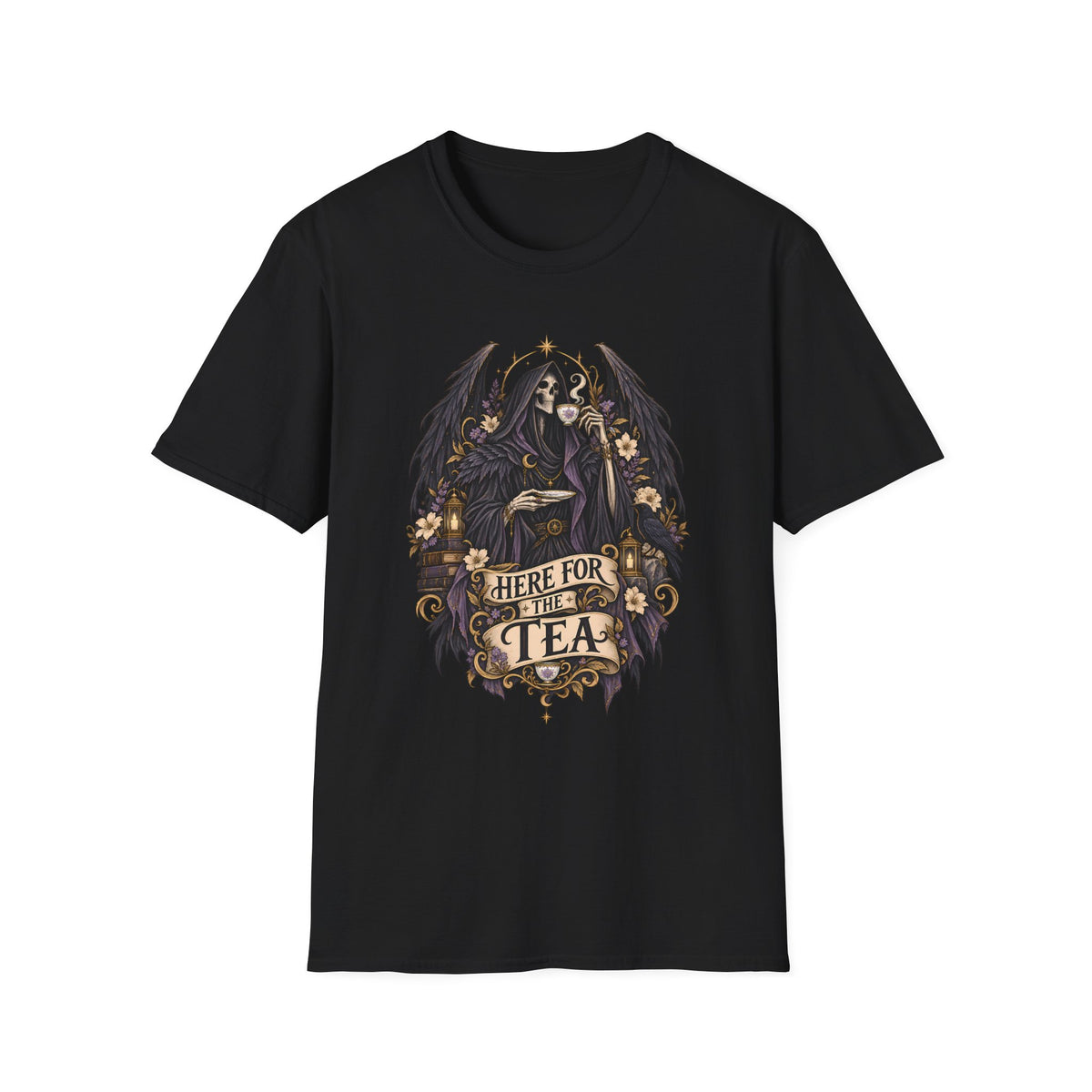 Here for the Tea | The Suriel ACOTAR Character Graphic T Shirt