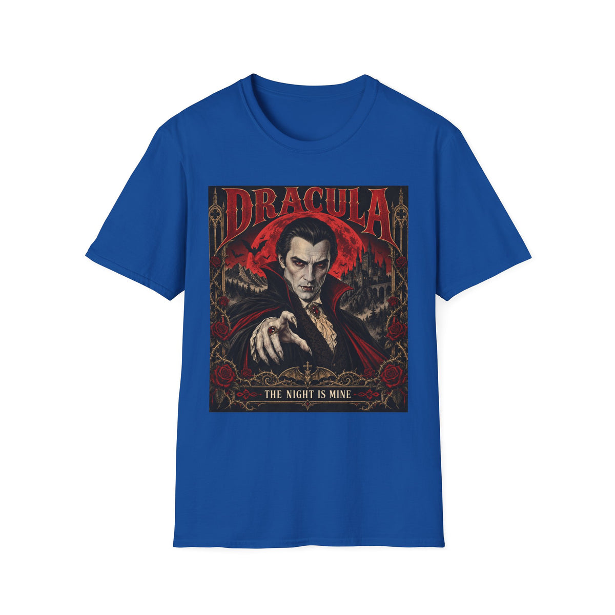 Dracula Graphic T‑Shirt — Vintage Vampire Horror Tee