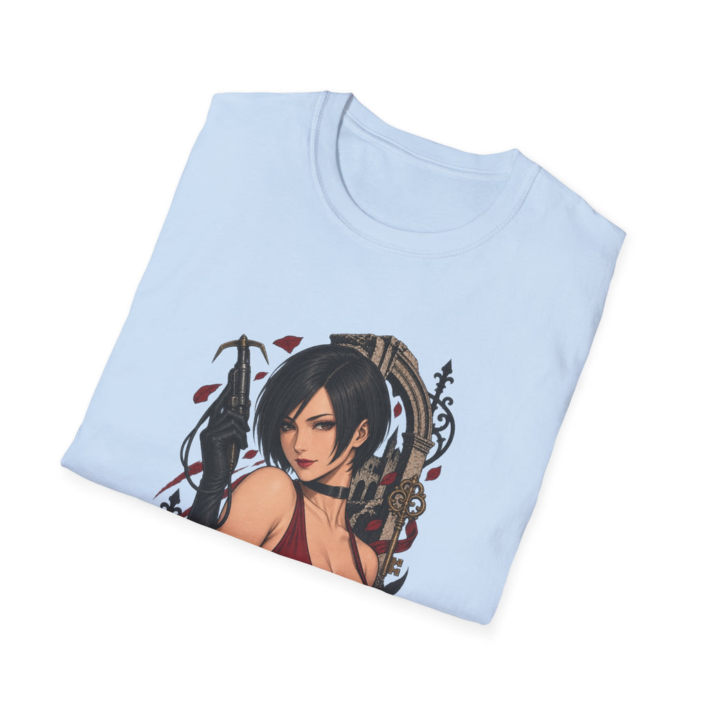 Ada Wong | Residsent Evil Gothic Anime Pin Up Girl T-Shirt