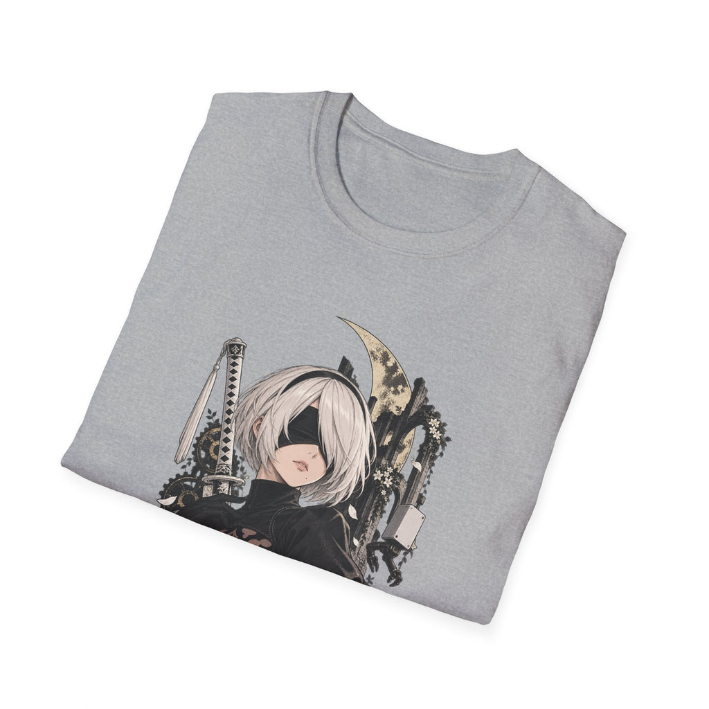 2B | Nier Automata | Anime Character Gothic T-Shirt
