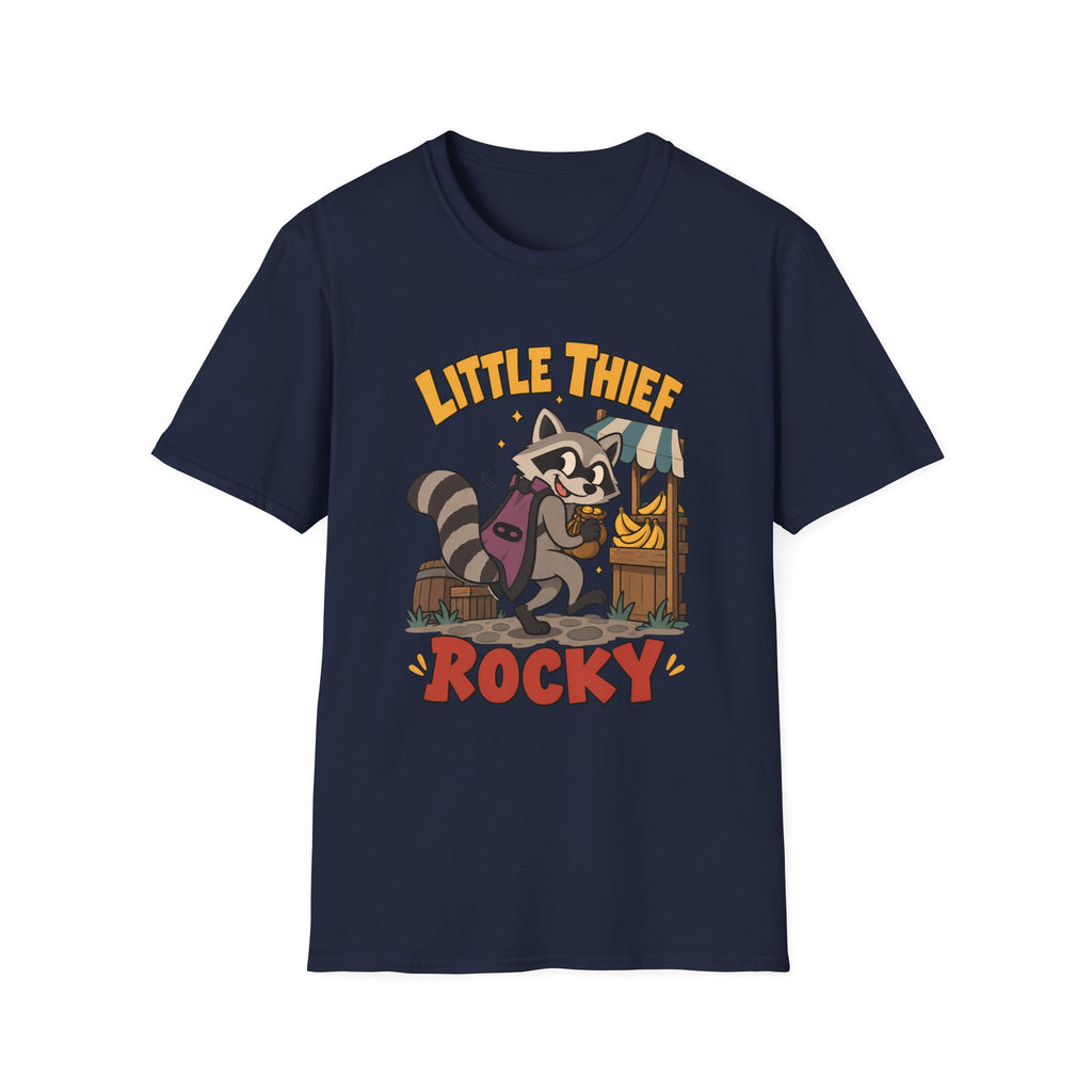 Little Thief Rocky T-Shirt - Cute OSRS Rocky Tee
