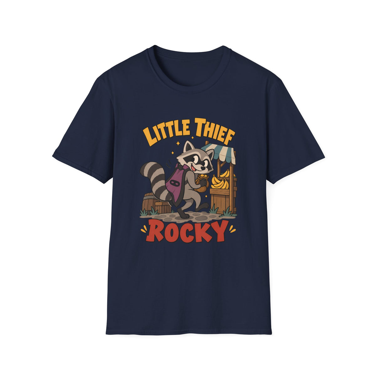Little Thief Rocky T-Shirt - Cute OSRS Rocky Tee