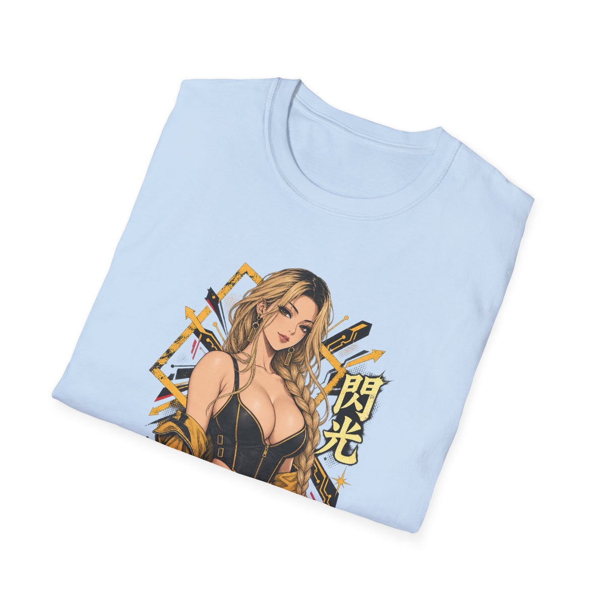 Sunny | Sexy Pin Up Golden Samurai Hot Girl T-Shirt