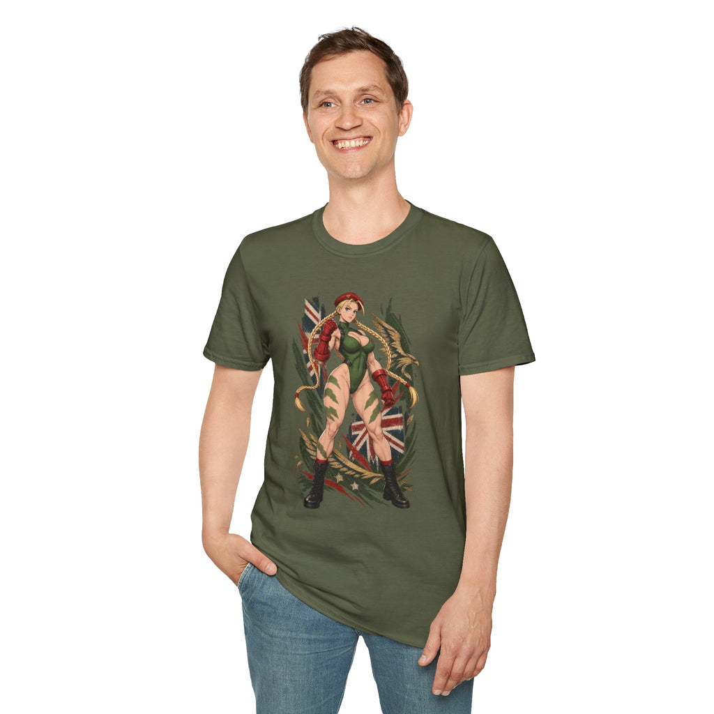 Street Fighter Cammy | Pin Up Style Cammy Shirt From Street Fighter