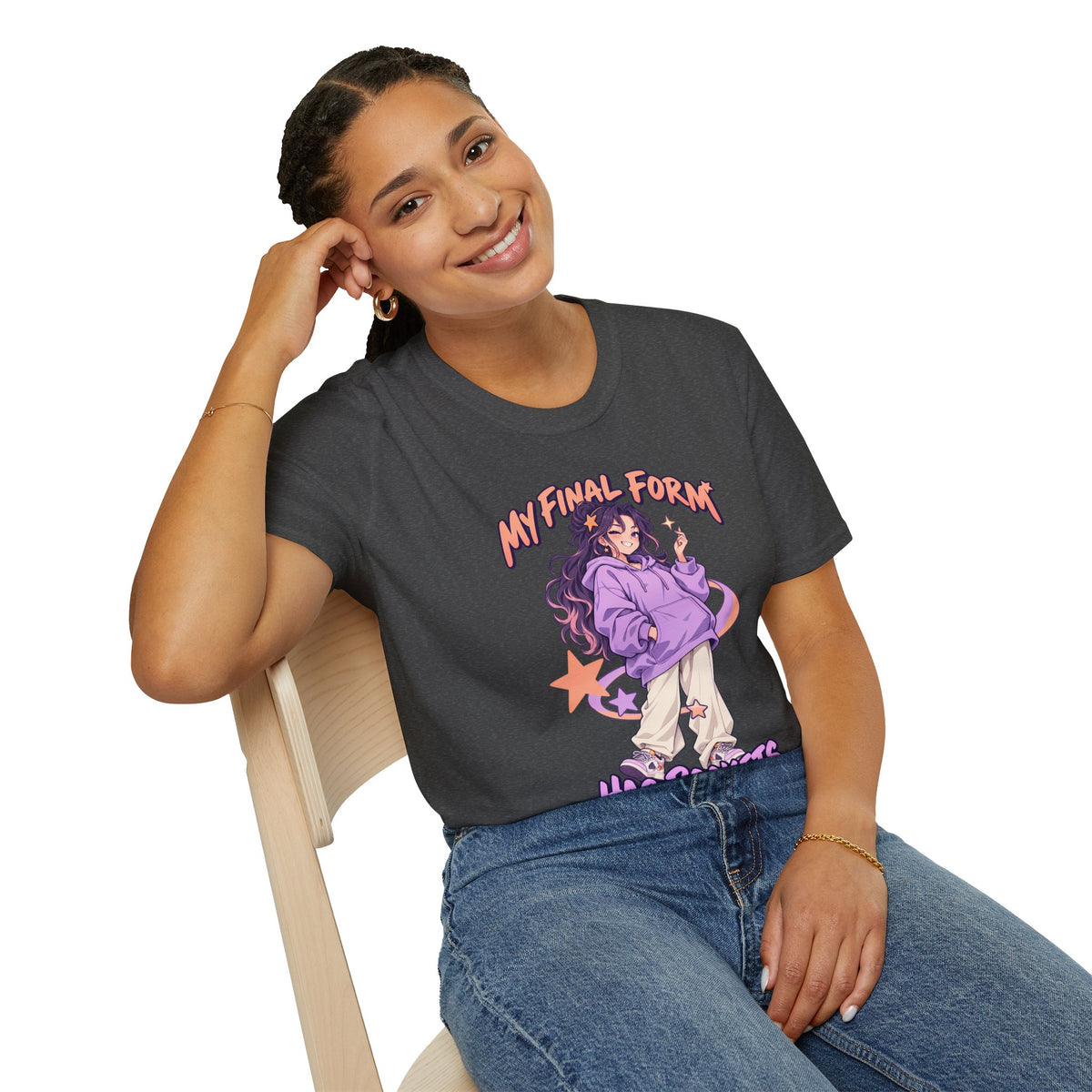 My Final Form Has Pockets | Cute Anime Girl Graphic Tee