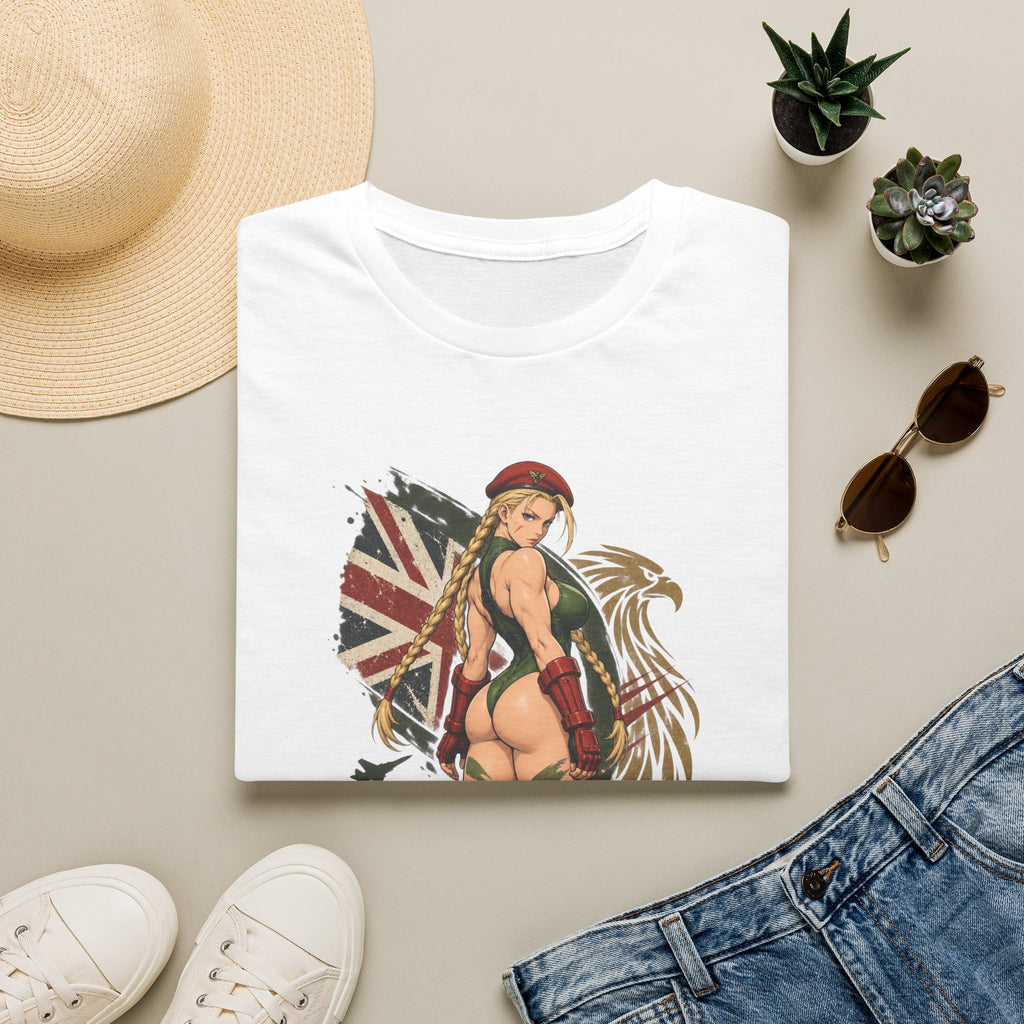 Cammy Street Fighter | Sexy Cammy Pin Up Girl Graphic T Shirt