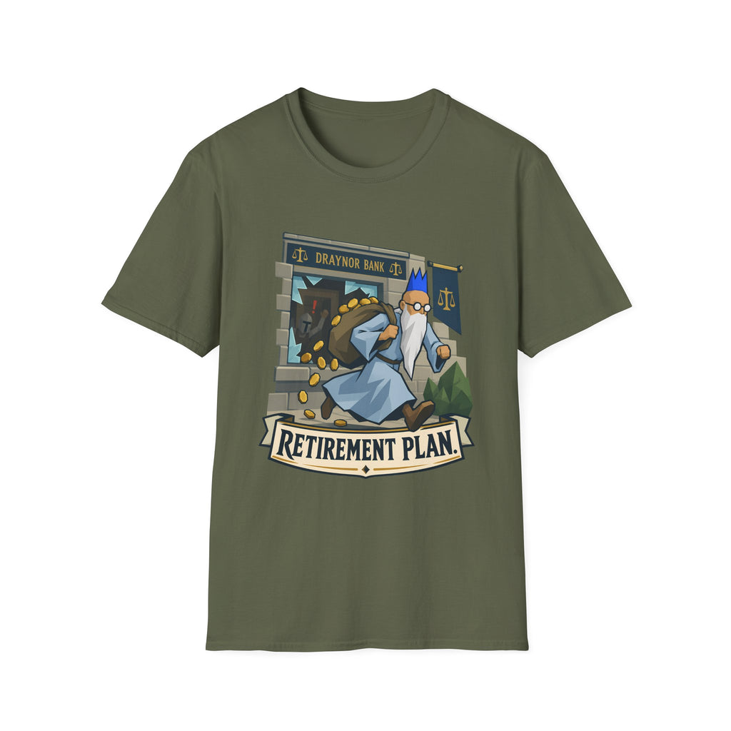 Retirement Plan Wise Old Man OSRS / Runescape T-Shirt