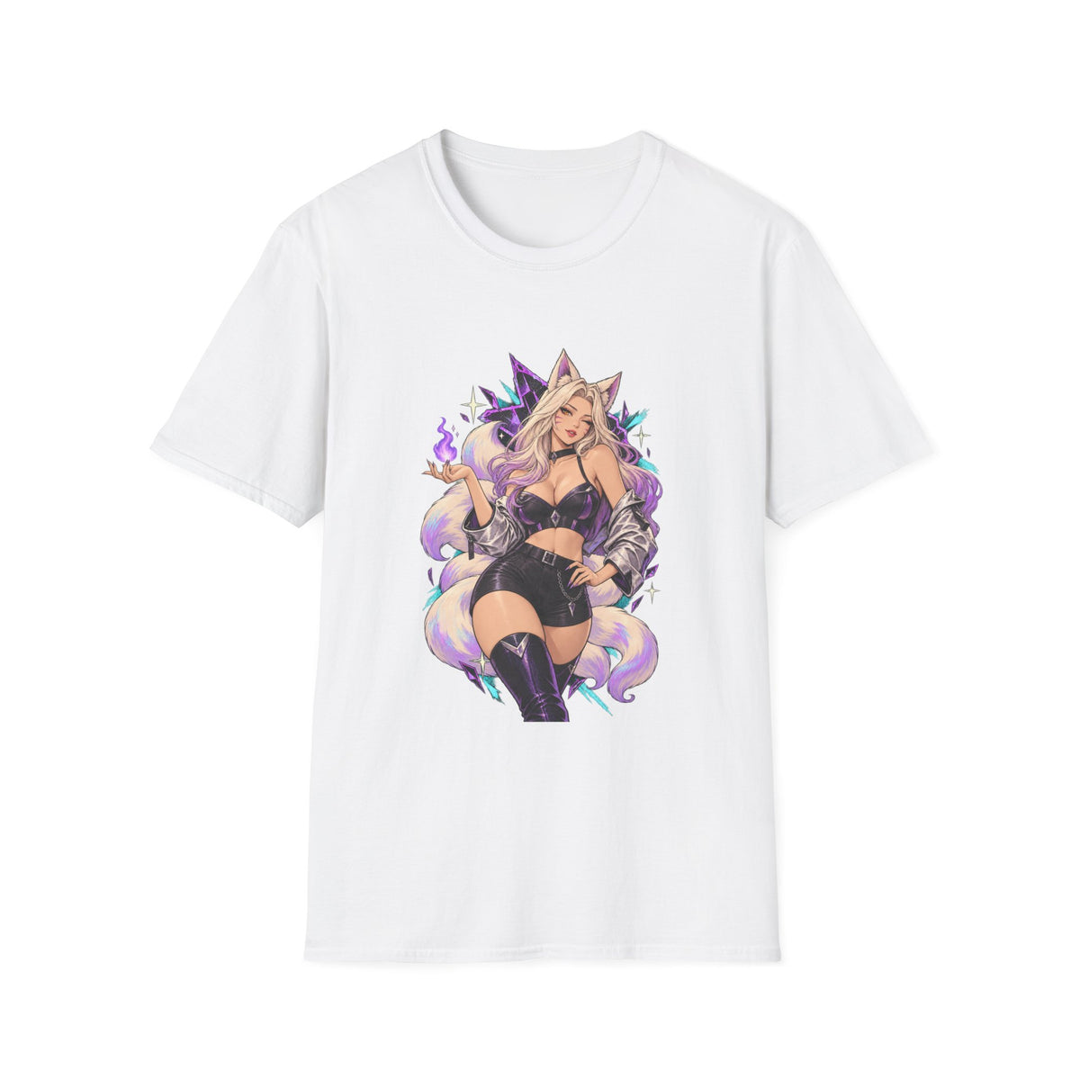 Ahri | League of Legends | Anime Fox Pin Up Girl T-Shirt