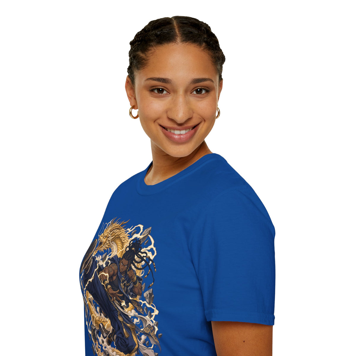 Golden Dragon | Ninja Dragon Kick | Martial Arts Warrior T Shirt