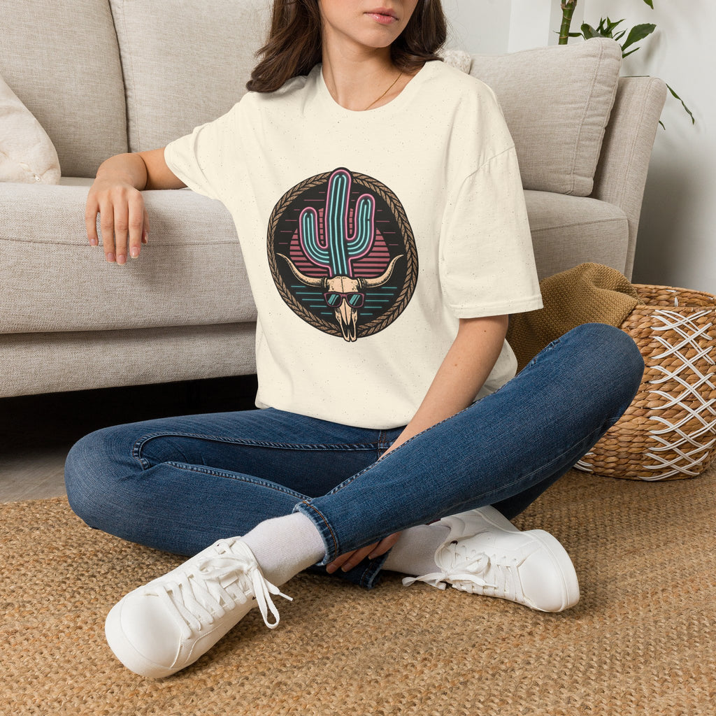 Cool as a Cactus - Summer Cactus / Skull T-Shirt