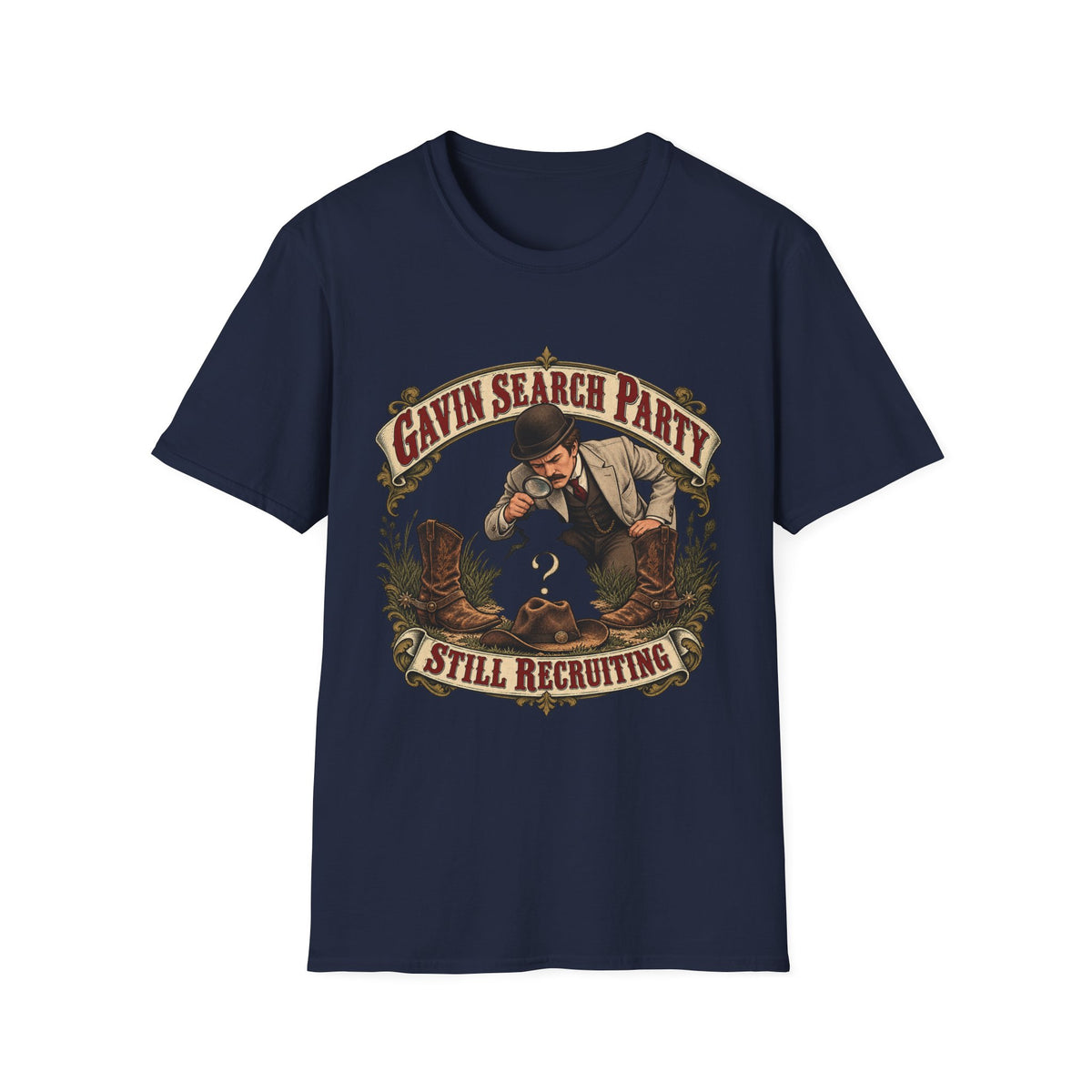 Gavin Search Party | Red Dead Redemption Funny Gamer T-Shirt