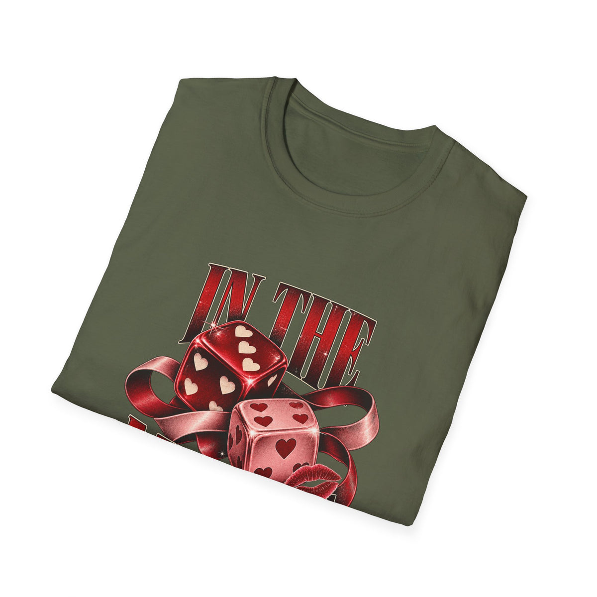 In The Middle | Sugababes | Retro Red Dice Graphic T Shirt