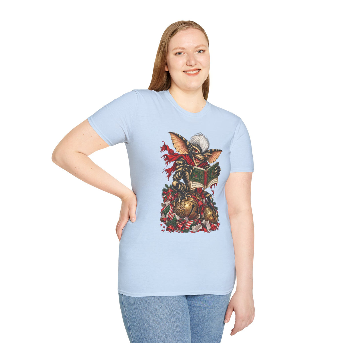 Stripe | Gremlin Caroler Christmas T-Shirt