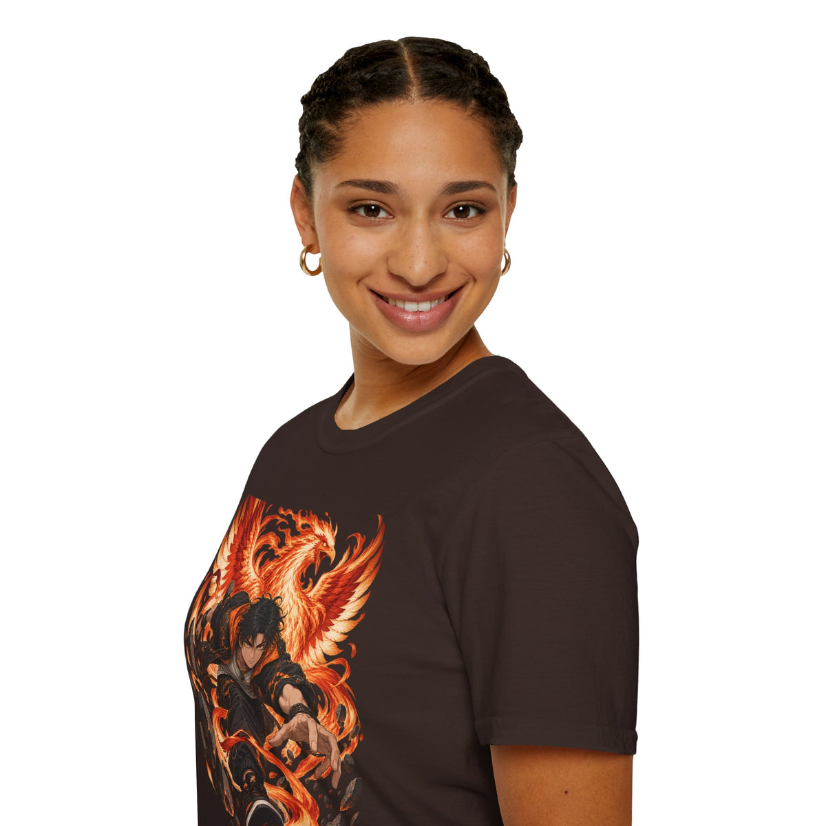 The Phoenix Warrior | Japanese Style | Anime Ninja T Shirt