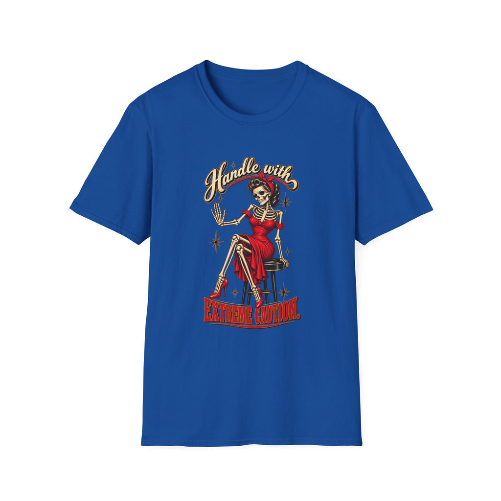 Pinup Skeleton | Handle With Care Tee