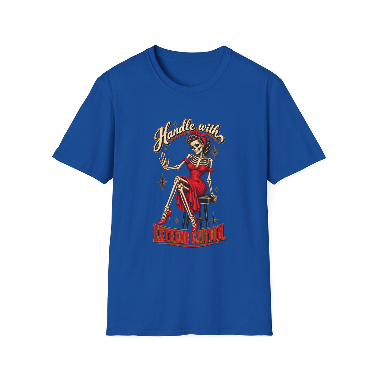 Pinup Skeleton | Handle With Care Tee