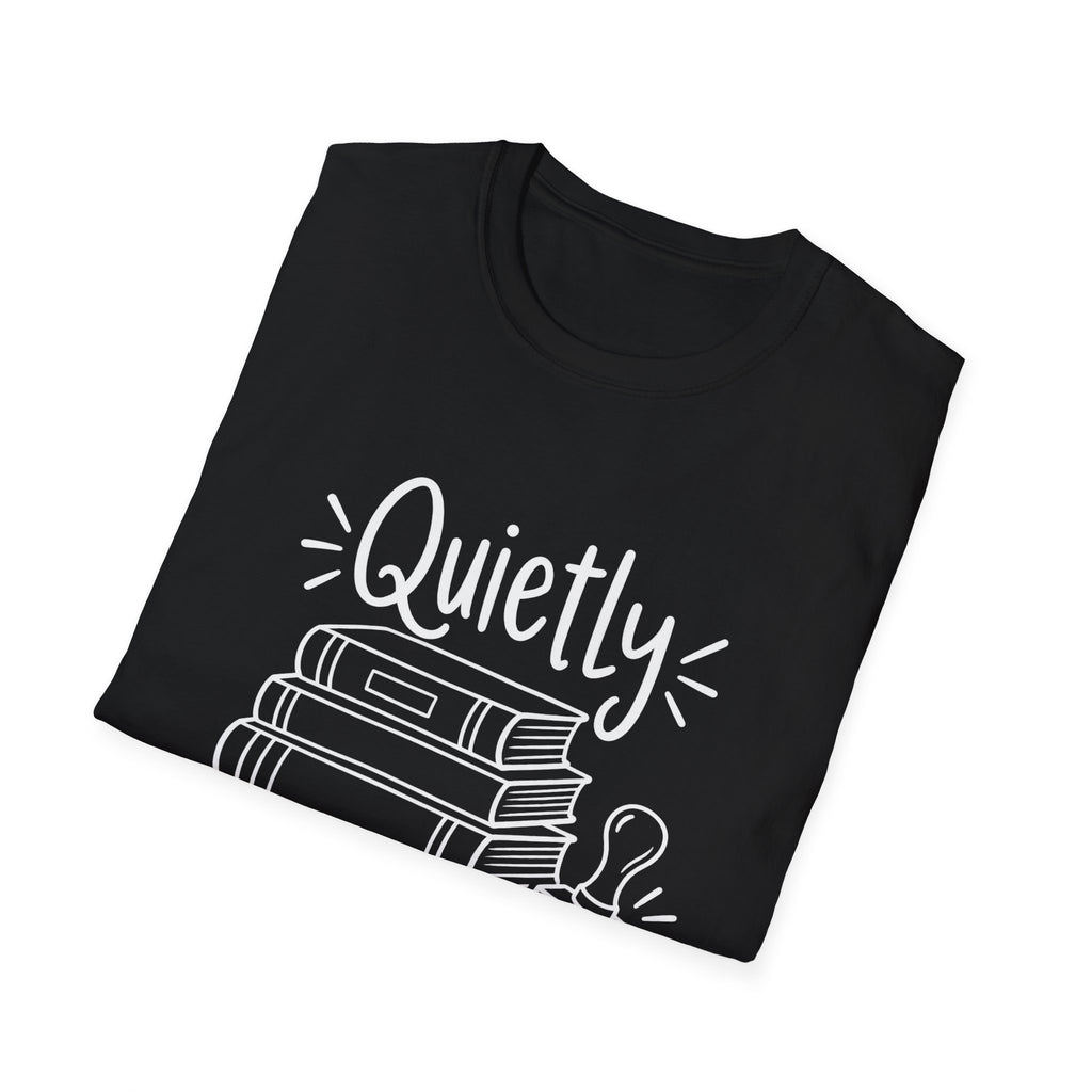 Reader Gift | Book Lover Gift | Librarian Gift | Quietly Judging Your Sources | Graphic Tee