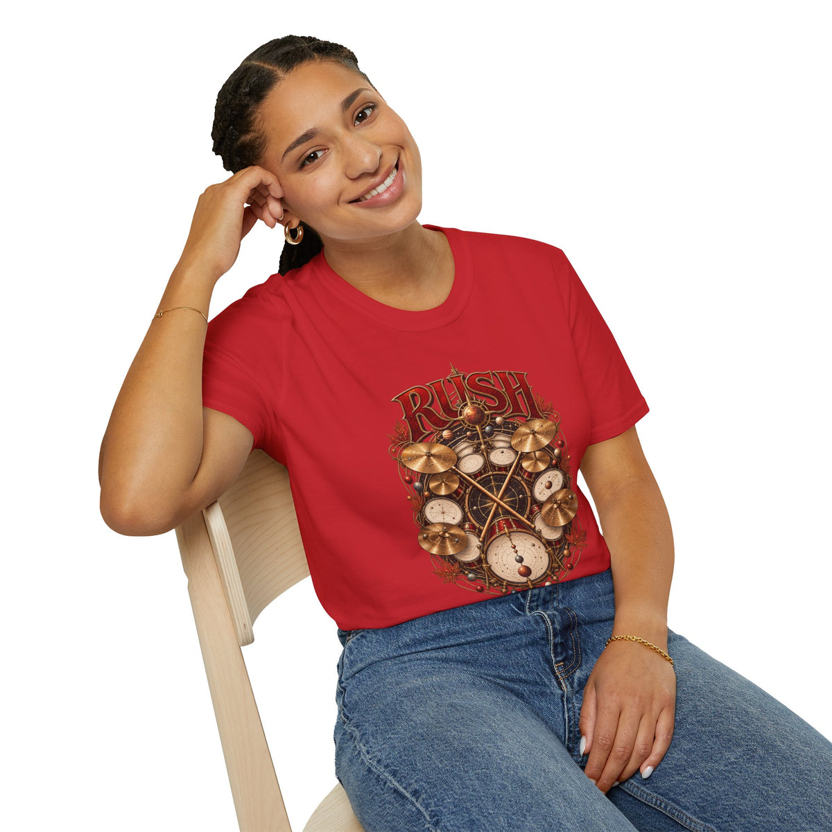 Rush | Rhythm of the Cosmos | Drummer Graphic Prog Band T-Shirt