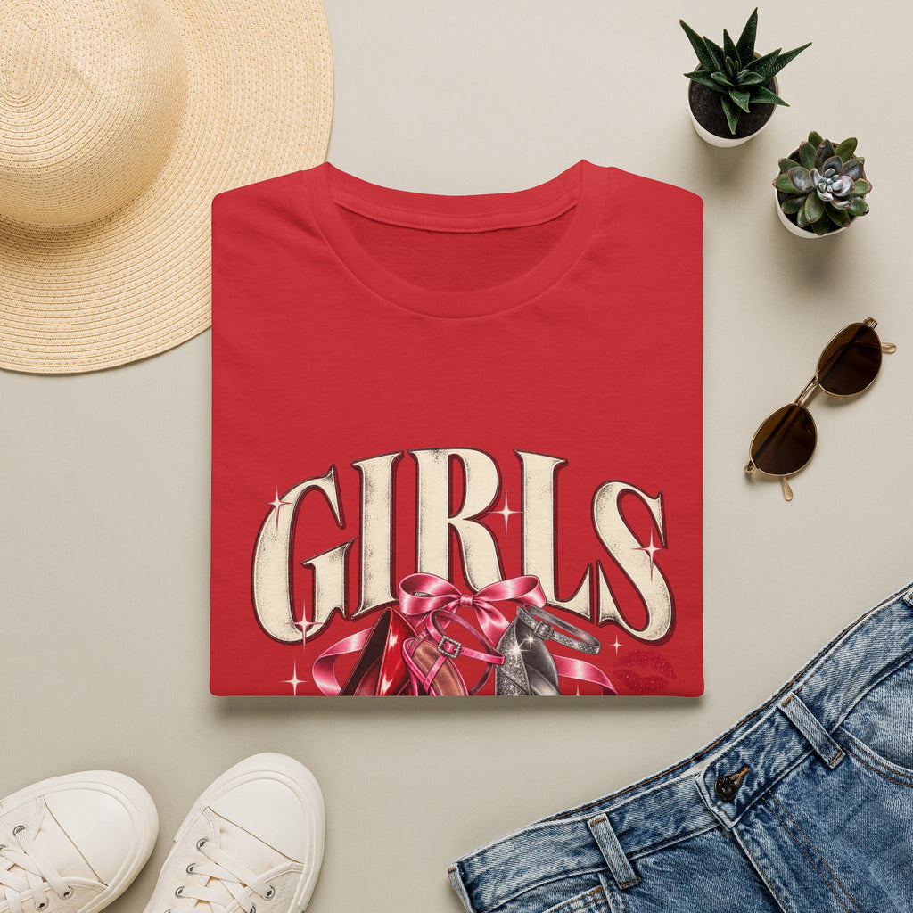 Sugababes |  Red Heels & Ribbons | Girls Night T Shirt