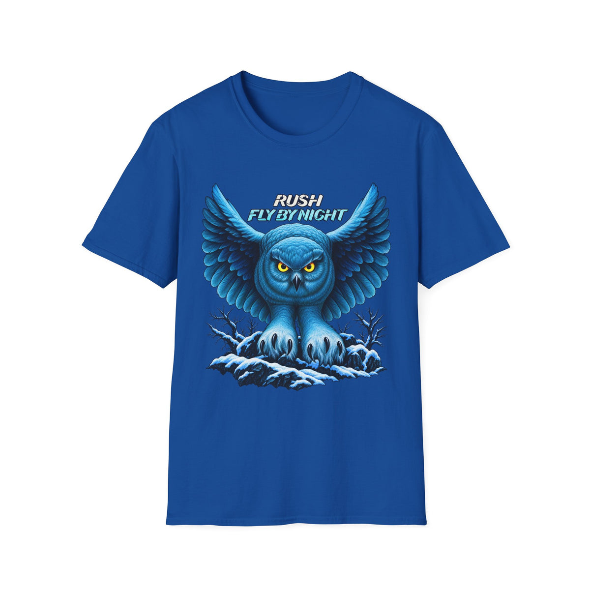 Fly by Night | Rush Prog Band Graphic T Shirt