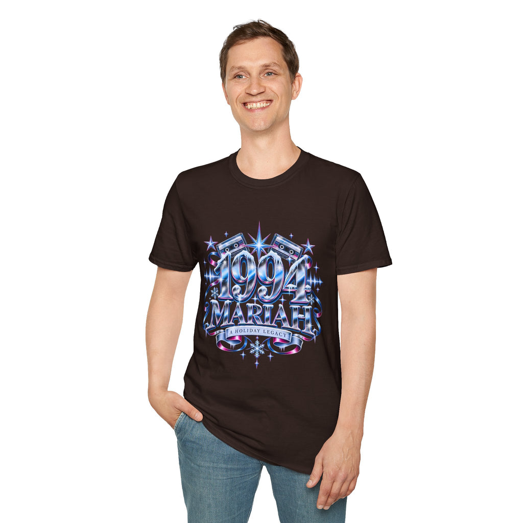 1990s Mariah Carey Graphic T-Shirt | Retro Cassette Pop Vintage Tour Style