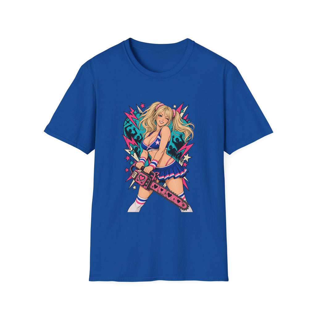 Juliet Starling | Lollipop Chainsaw | Zombie Game | Sexy Pin Up Girl T Shirt