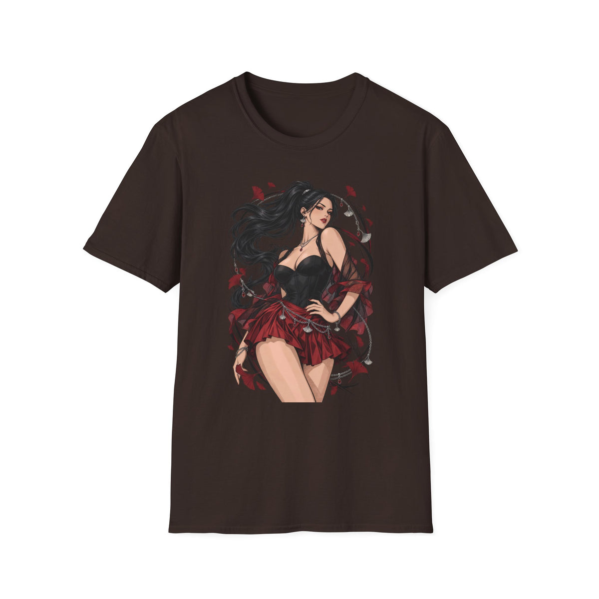 Victoria | Japanese Anime Style Sexy Pin Up Girl Graphic Shirt