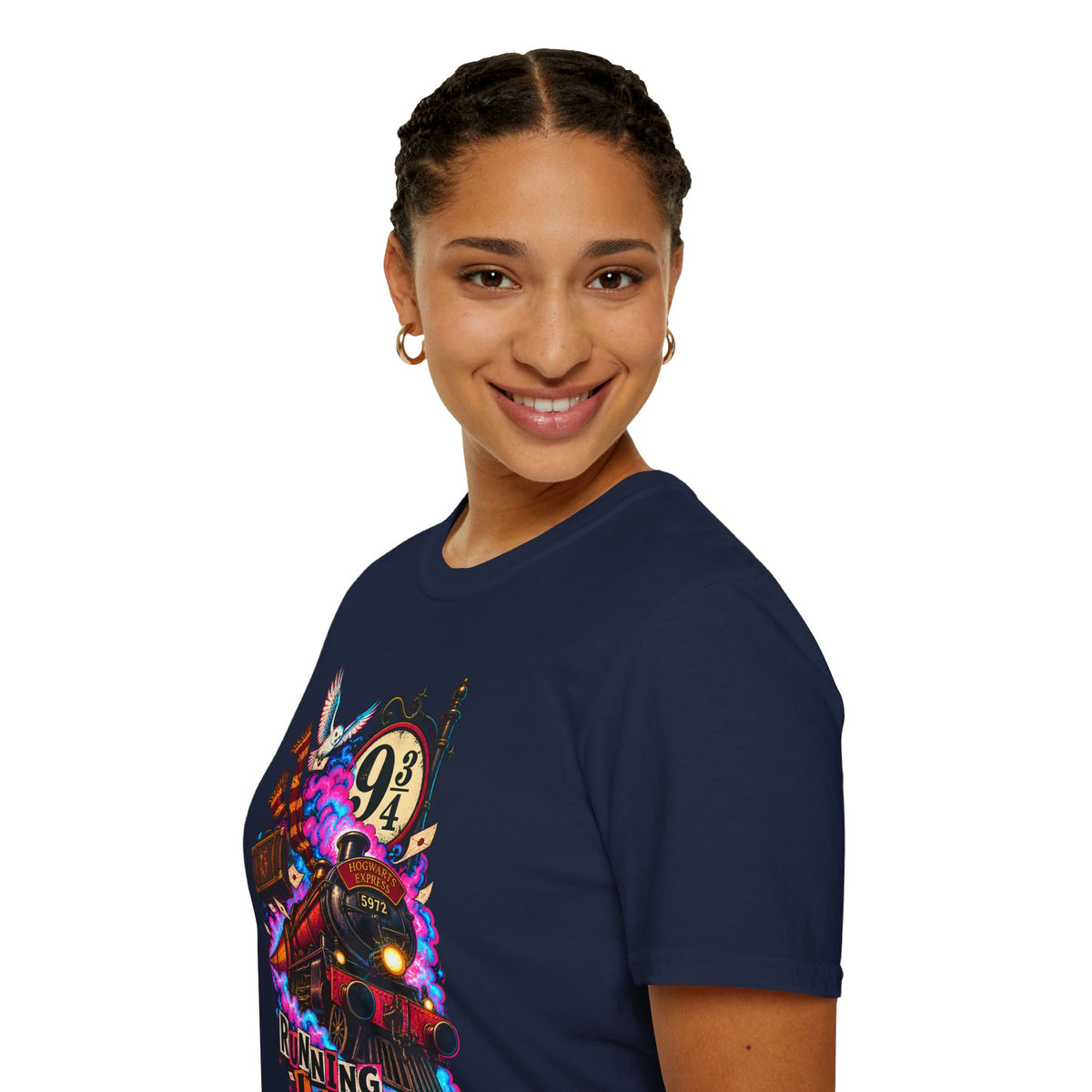 Running Late | Platform 9 and 3/4 | Harry Potter Graphic T-Shirt