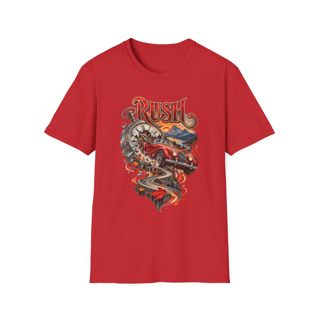 Rush | Prog Band | Red Barchetta | Graphic T-Shirt