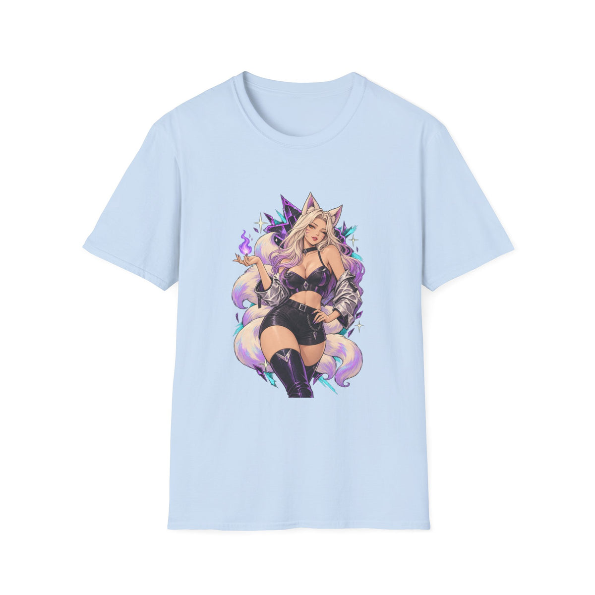 Ahri | League of Legends | Anime Fox Pin Up Girl T-Shirt