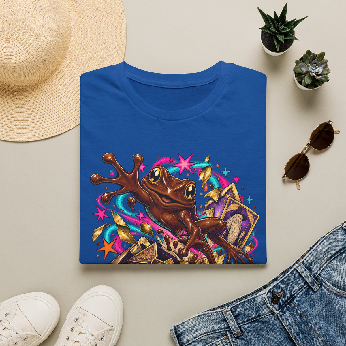 Cant be Contained | Harry Potter Chocolate Frog Graphic T Shirt