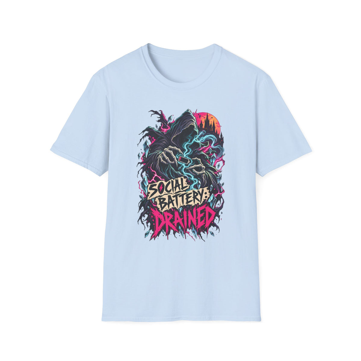 Socially Drained | Dementor | Harry Potter Graphic Tee