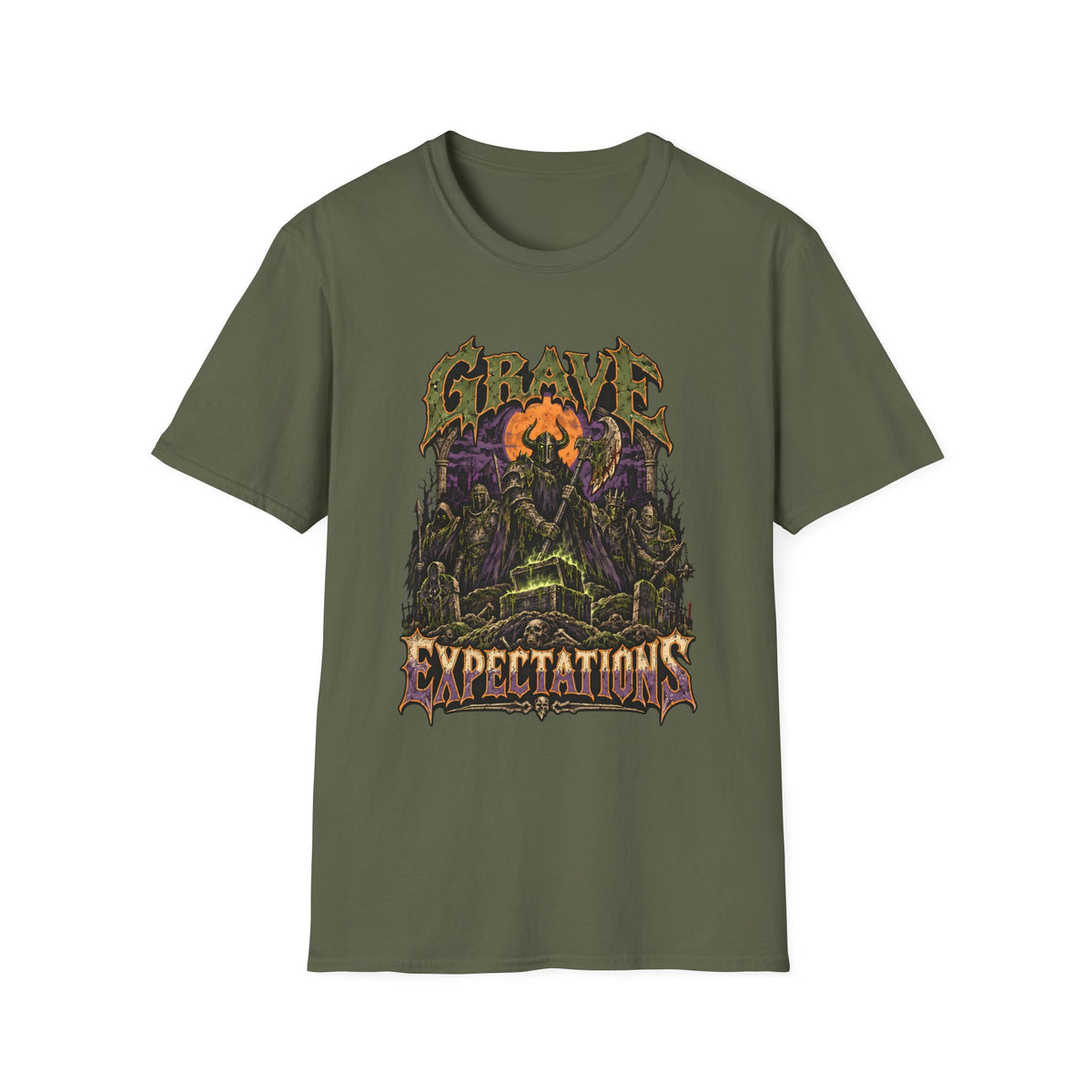 Grave Expectations Barrows Brothers OSRS Inspired T‑Shirt