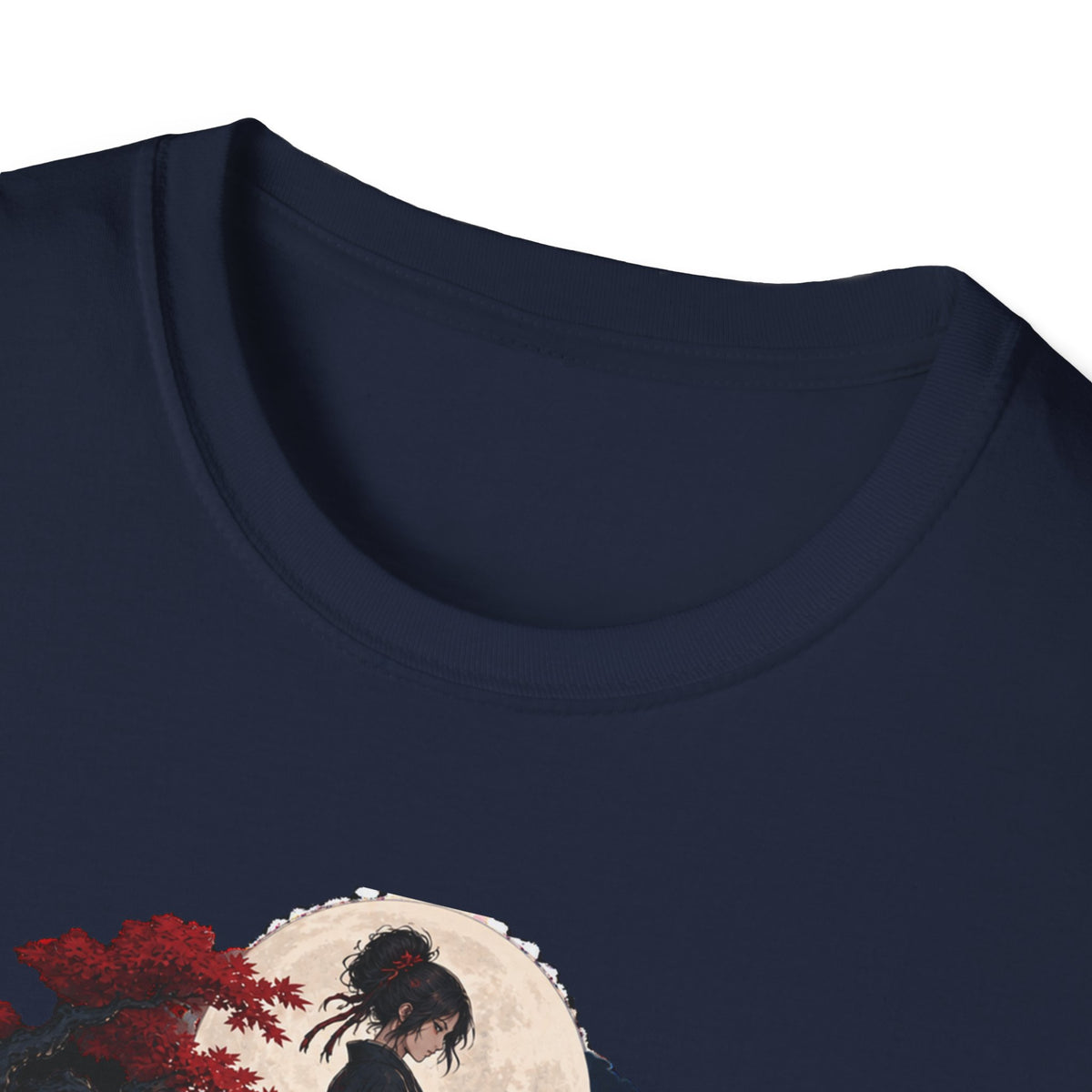 Reflection of a Monster | Moonlit Wolf Spirit T-Shirt | Samurai Silhouette Graphic Tee