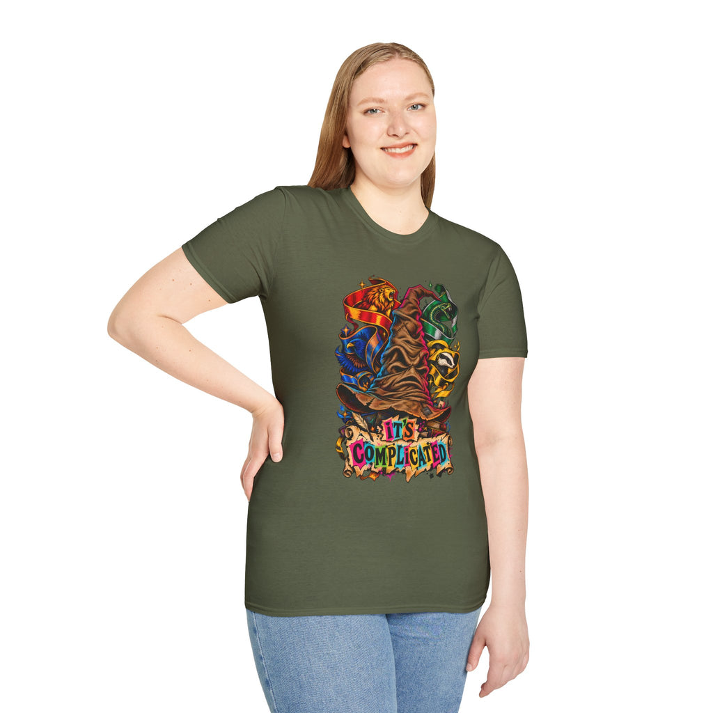 Sorting Hat | Its Complicated | Harry Potter Hogwarts T Shirt