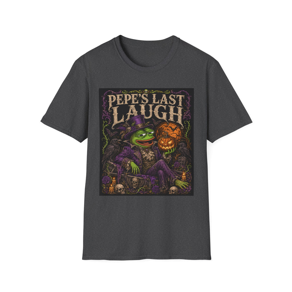 Pepe's Last Laugh T-Shirt — Halloween Witch Frog Graphic Tee