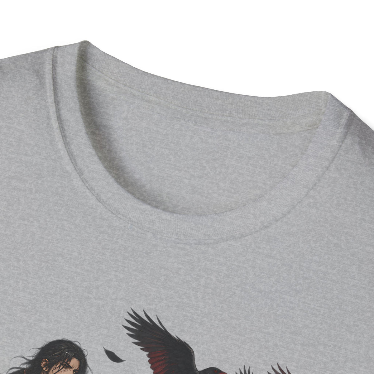 Dark Samurai | Raven Warrior Spirit | Graphic T Shirt