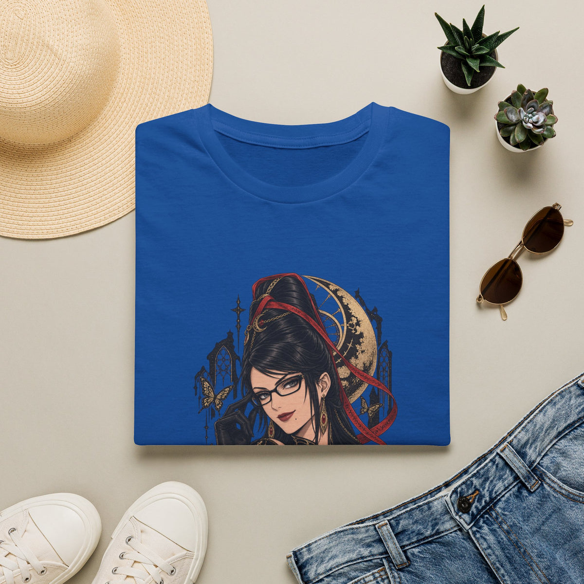 Bayonetta | Sexy Pin Up Gothic Anime Sorceress T-Shirt