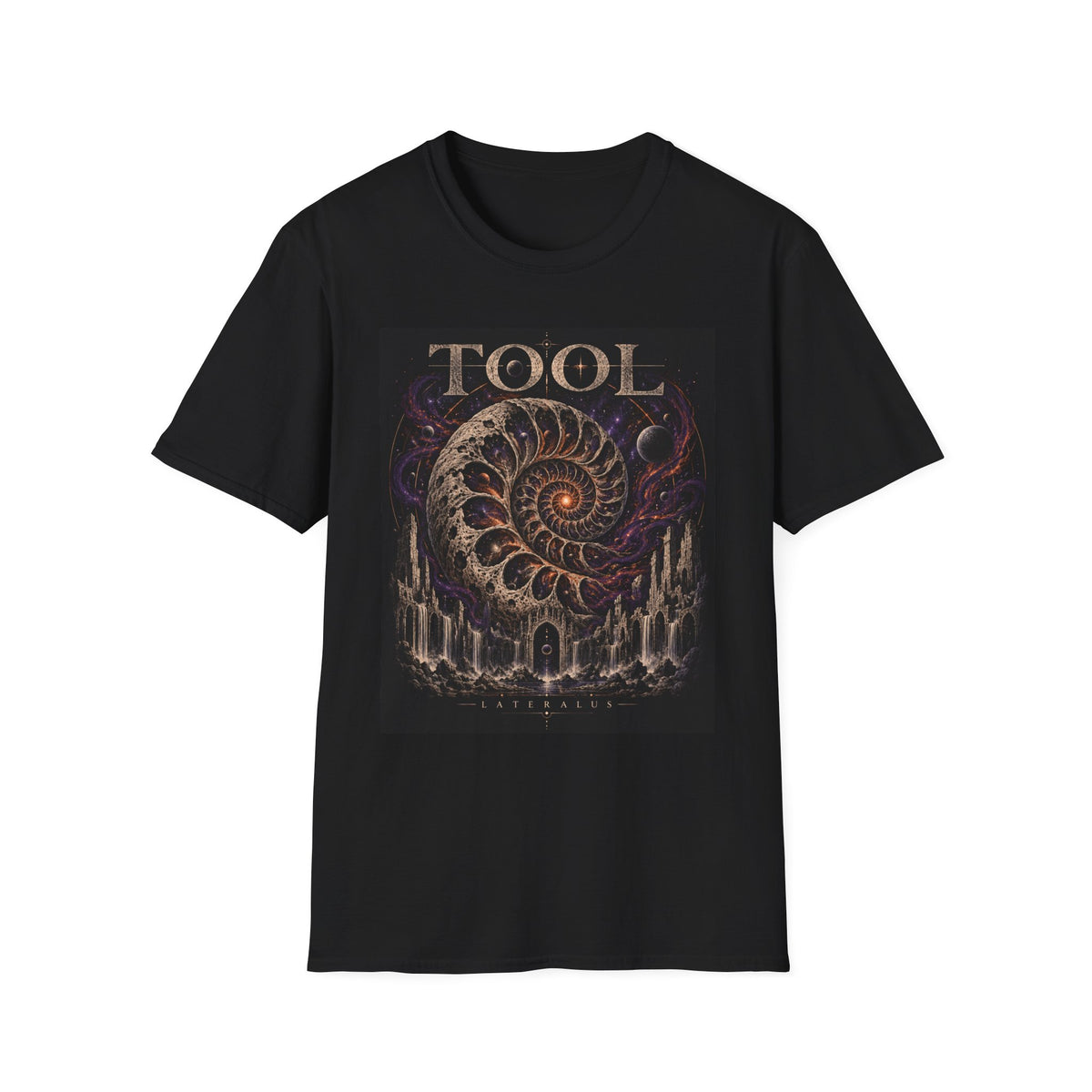 TOOL | Spiral Nautilus | Psychedelic Rock Band Tee