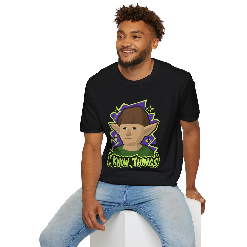 Gnome Child - "I know things" Runescape Inspired T-Shirt