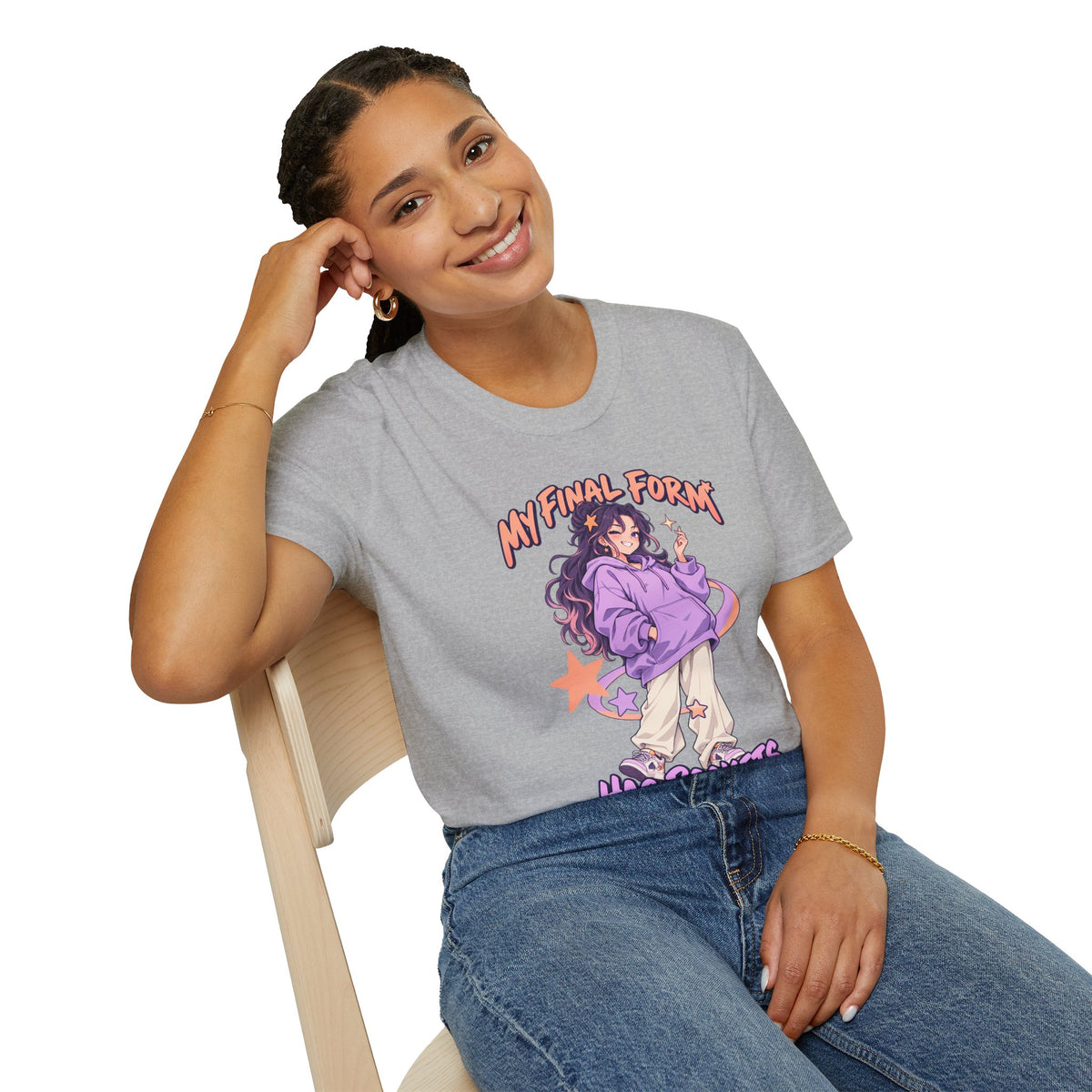 My Final Form Has Pockets | Cute Anime Girl Graphic Tee