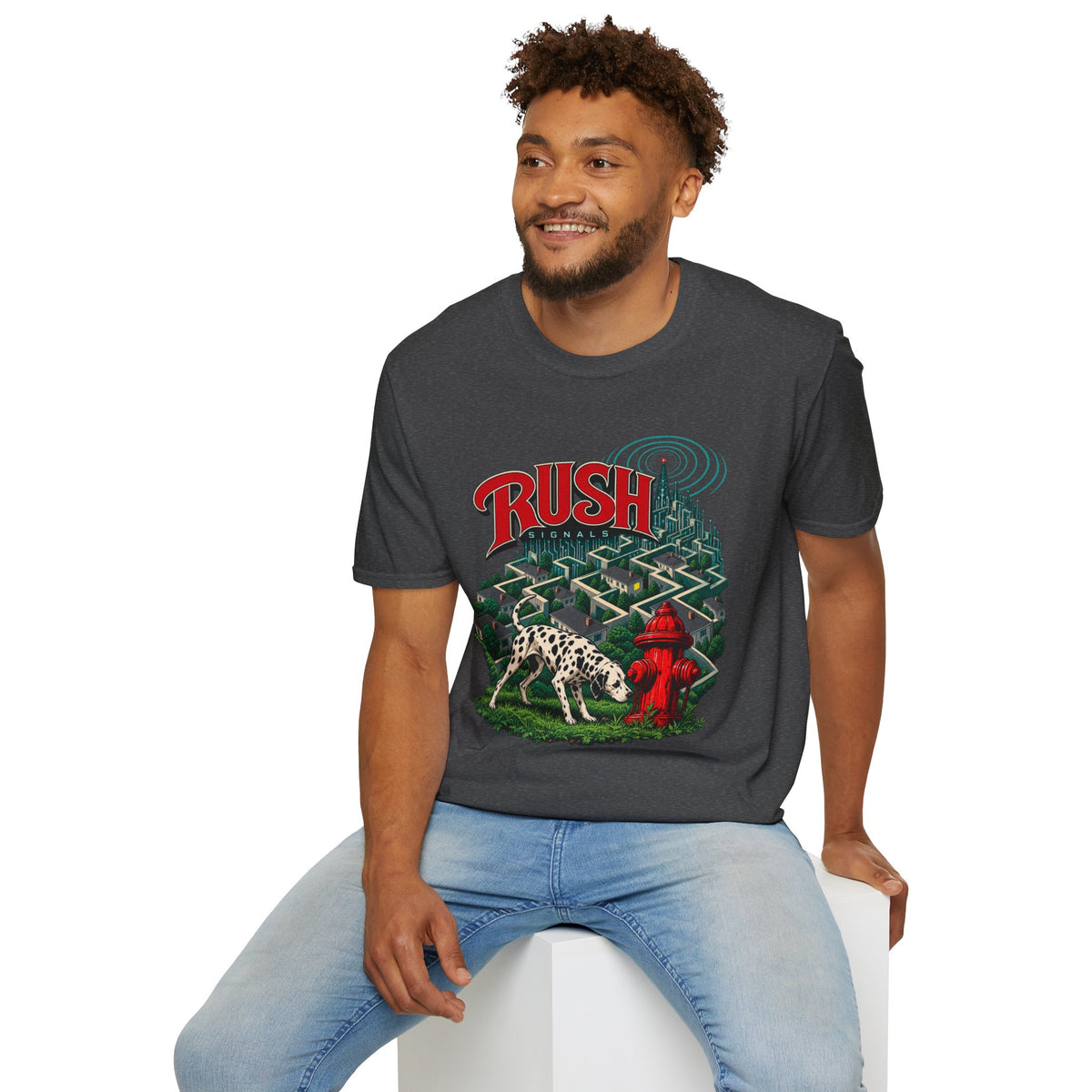 Rush | Signals | Prog Band Band Dalmatian T‑Shirt