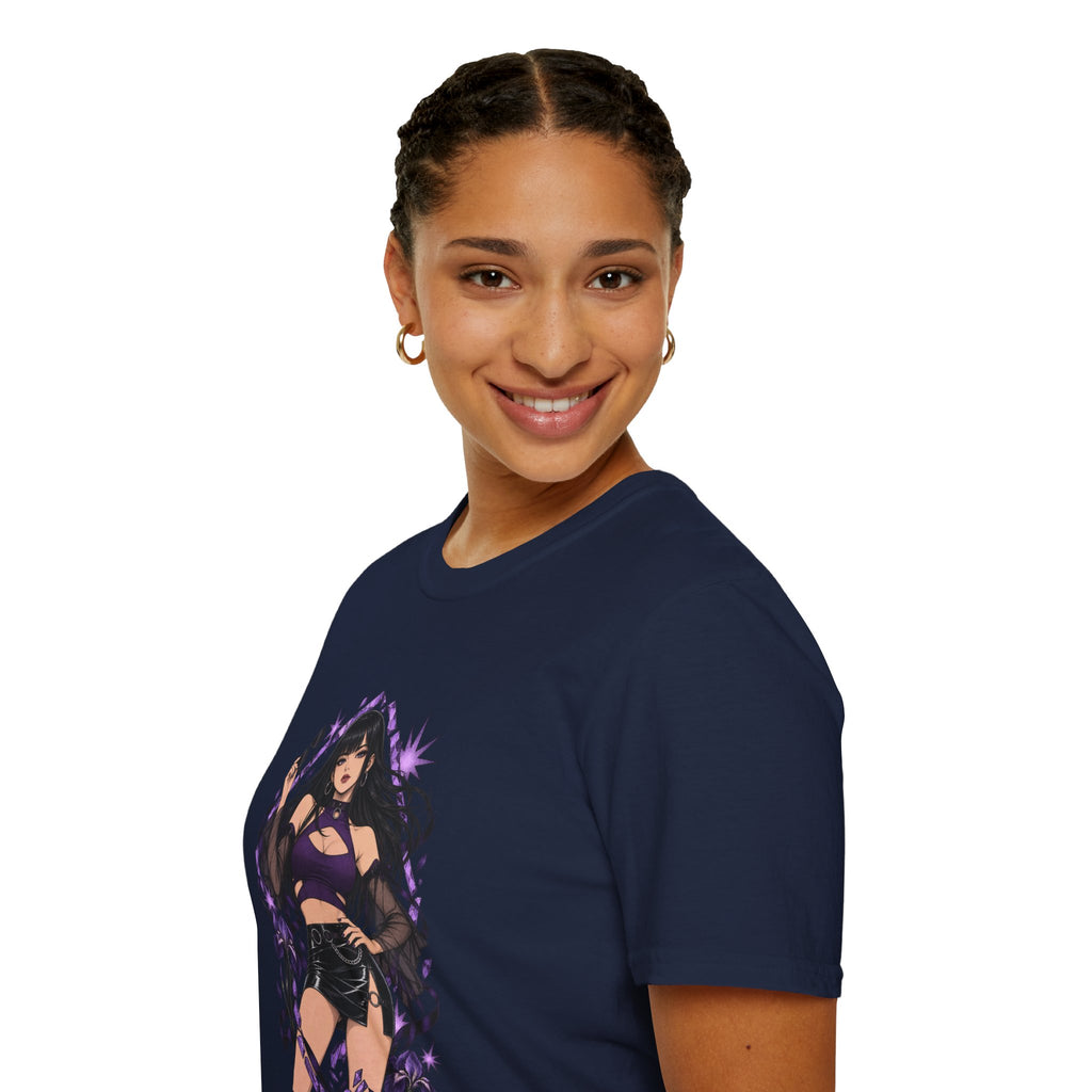 Violet | Japanese Anime Style Sexy Pin Up Girl Shirt