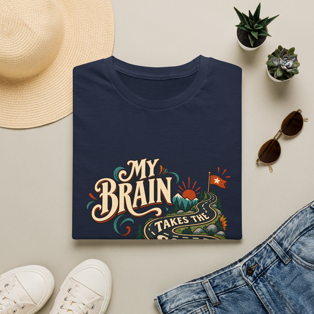 The Scenic Route | A Beautifully Different Mind | Neurodivergent Shirt